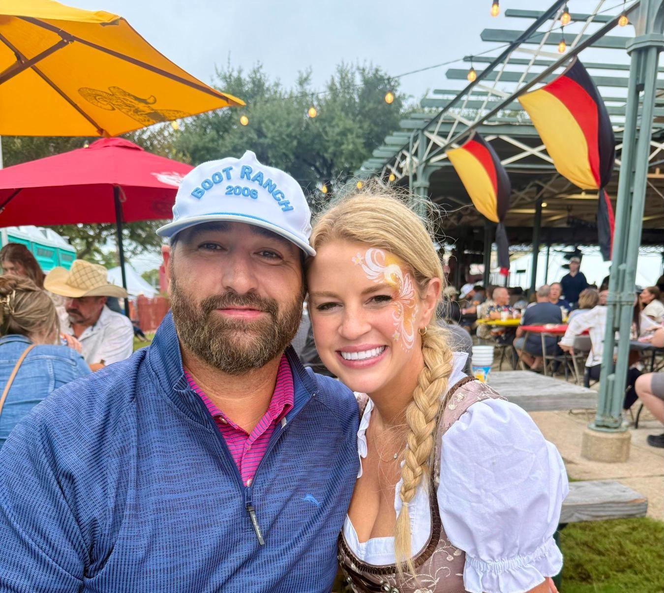 Savannah and David Sikes at Oktoberfest 2026